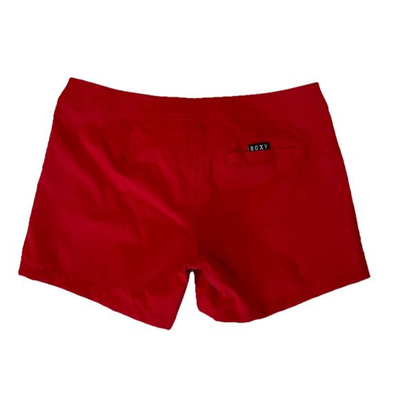 Roxy Lifeguard Board Shorts Size 7 – Red NWT Uniform Swim Trunks - Picture 7 of 7